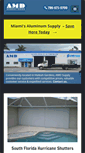 Mobile Screenshot of amdaluminum.com